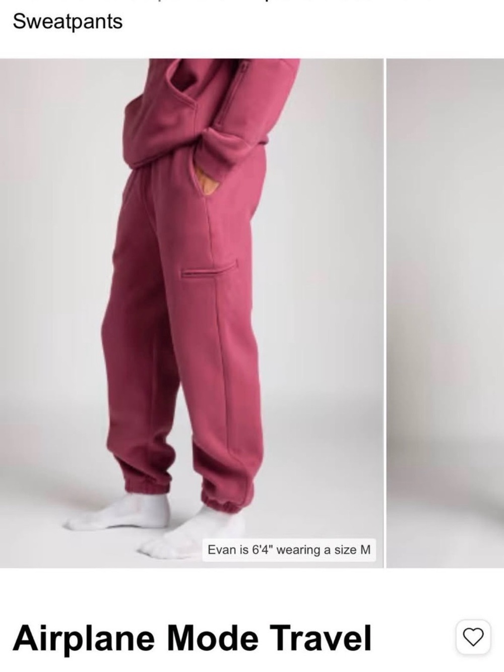 Airplane Mode Travel Hoodie - Dusty Rose - Picture 5 of 8